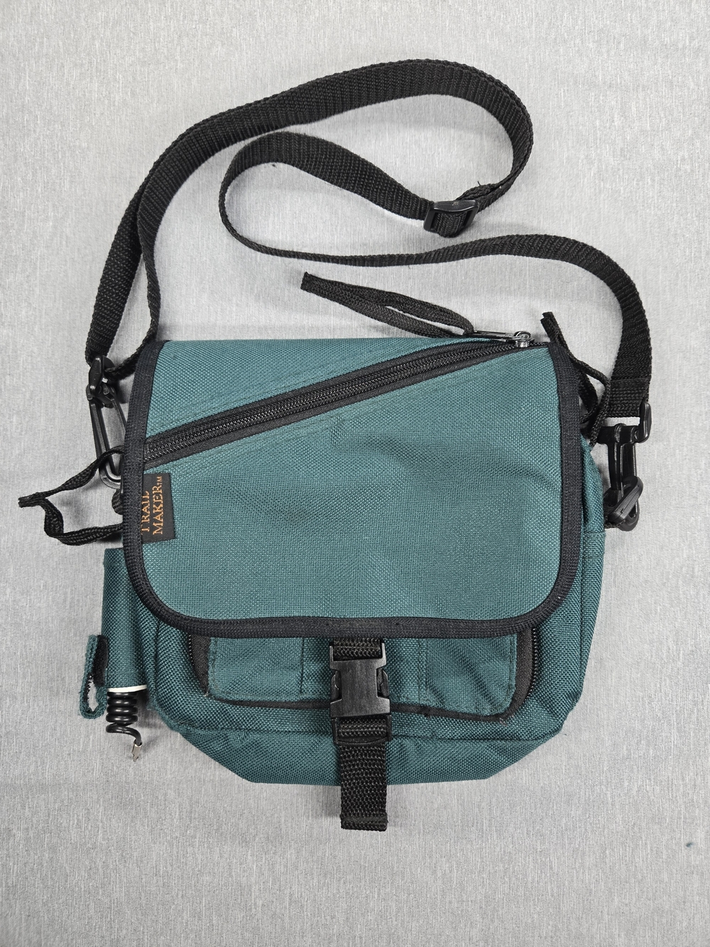 Trail Maker Green Crossbody Bag
